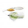 War Eagle Nickel Frame Hammered Double Willow Spinnerbait-Spot Remover-1/2 Oz #WE12NWH09 - 657139555781