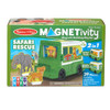 Melissa & Doug Magnetivity Magnetic Building Play Set - Safari Rescue Truck #30666 - 000772306669