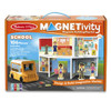 Melissa & Doug Magnetivity Magnetic Building Play Set - School #30657 - 000772306577