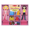 Melissa & Doug Abby & Emma Magnetic Dress-Up Set #4940 - 000772049405