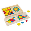 Melissa & Doug Pattern Blocks and Boards Classic Toy #29 - 000772900294