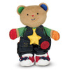 Melissa & Doug Teddy Wear Toddler Learning Toy #9169 - 000772091695