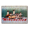 Winchester Do You Shoot Corrugated Tin Sign #W1032 - 803221010328