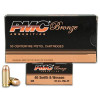 PMC Bronze .40 S&W FMJ 165 Grains #40D - 741569070430