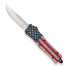 Cobratec Cerakote American Flag CTK-1 double action OTF Knife - 099654023008