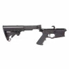 ATI Omni Hybrid AR-15 Polymer Complete Lower Receiver with Collapsible Stock #ATIGLOW201 - 813393017032