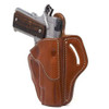 1791 Gunleather BH1 Right Hand 4" To 5" Barrel 1911 OWB Open-Top Holster, Classic Brown #BH1-CBR-R - 816161021323