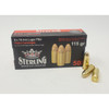 Sterling 9mm Luger Gr FMJ - 50 Rounds #STRLG9MM115N - 8698779952419