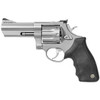 Taurus 608 357 Mag / 38 Spl +P Matte Stainless 4.00 in. Soft Rubber #2-608049 - 725327320142