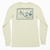 Drake Men's Stamped Teal Long Sleeve #DT9485 - 659601221705