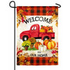 Evergreen Enterprises Pumpkin Farm Truck Garden Flag #14S9912 - 843771067328