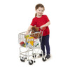 Melissa & Doug Shopping Cart Toy - Metal Grocery Wagon # 4071 - 000772040716