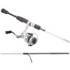 Profishiency 6' 3" Grey/White Spinning Combo #PRO63SPINGW - 850011565315