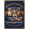 Rivers Edge American Tradition Dogs Tin Sign #2267 - 643323922675