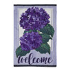 Evergreen Garden Flag Hydrangea Welcome Garden #169458 - 801946087342