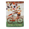 Evergreen Garden Flag Fall Bicycle #14S10967 - 801946147077