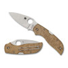 Spyderco Chaparral Birdseye Maple Knife #C152WDP - 716104014866