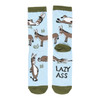 Lazy One Lazy Ass Donkey XL Blue Crew Sock #SK636B - 840346700970