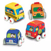 Melissa & Doug K's Kids' Pull-Back Vehicle Set #9168 - 000772091688
