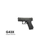 GLOCK G43x - 9mm  #UX4350201FRMOS - 764503049989