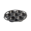 LODGE Seasoned Cast Iron Mini Cake Pan  #BW7MCP - 075536374093