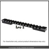 WARNE 7672M Remington 700 Style, LA Mountain Tech Tactical Rail  #7672M - 656813106646
