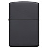 Zippo Lighter - Classic Black Matte  #218 - 041689102708