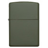 Zippo Lighter - Classic Green Matte  #221 - 041689113407