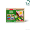 Melissa & Doug Wooden Jigsaw Puzzles in a Box-Dinosaurs #3791 - 00077203791