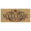 Sassafras Switch Mat Welcome Ornate Swirl #2RMC1336S - 801946322993