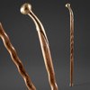 Brazos Twisted Brown Oak Hame Top Handcrafted Walking Cane 37"  #TOAKHTWC-BR - 840008014186