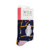 Wild Feet Women's Snowy Owl Crew Sock - 3 Pair Pack  #GWW05440 - 886590054407