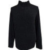 Woolly Dry Goods Men's Lambswool/Nylon Solid Quarter Zip Sweater   #MQZ -
