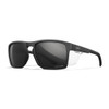 Wiley X Wx Founder Glasses - Matte Black Frame With Captivate Polarized Black Mirror Lenses   #AC6FND05 - 712316090988