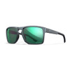 Wiley X Wx Founder Glasses - Matte Graphite Frame With Captivate Polarized Green Mirror Lenses   #AC6FND07 - 712316091046