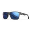 Wiley X Wx Ovation Glasses - Gloss Crystal Dark Grey Frame With Captivate Polarized Blue Mirror Lenses   #AC6OVN19 - 712316091862