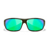 Wiley X Kryptek Wx Omega Glasses - Kryptek Neptune Frame With Captivate Polarized Green Mirror Lenses   #ACOME13 - 712316002875