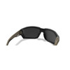 Wiley X Wx Alpine Glasses - Matte Black And Tan Frame With Captivate Polarized Tungsten Mirror Lenses   #ACALP04 - 712316093583