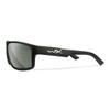 Wiley X Wx Peak Glasses - Matte Black Frame With Grey Silver Flash Lenses   #ACPEA06 - 712316002837
