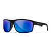 Wiley X Wx Peak Xl Glasses - Matte Black Frame With Captivate Polarized Blue Mirror Lenses   #ACPEA19XL - 712316023856