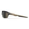 Wiley X Wx Jakl Glasses - Matte Black And Tan Frame With Captivate Non-polarized Tungsten Mirror   #CHJKL04 - 712316091497