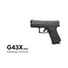 Glock G43x MOS - 9MM - 15 Round   #UX4350203FRMOS - 764503072864