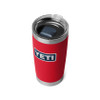 Yeti Rambler Travel Mug 20oz Patriotic Red / Badge #21071508694 - 888830636732