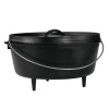 Lodge 14 Inch / 10 Quart Deep Camp Dutch Oven #L14DC03 - 075536381459