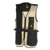 Browning Trapper Creek Mesh Shooting Vest - Black/Tan #30502689 - 023614382959