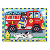 Melissa & Doug Fire Truck Chunky Puzzle - 18 Pieces #3721 - 000772037211