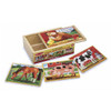 Melissa & Doug Farm Animals Jigsaw Puzzles in a Box #3793 - 000772037938