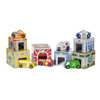 Melissa & Doug Nesting & Sorting Buildings & Vehicles #3576 - 000772035767