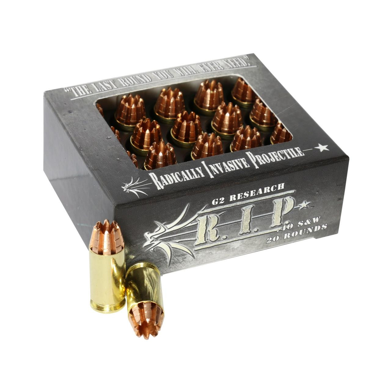 R.I.P. 40 S&W 115 Gr Radically Invasive Projectile Ammo #G00003 ...