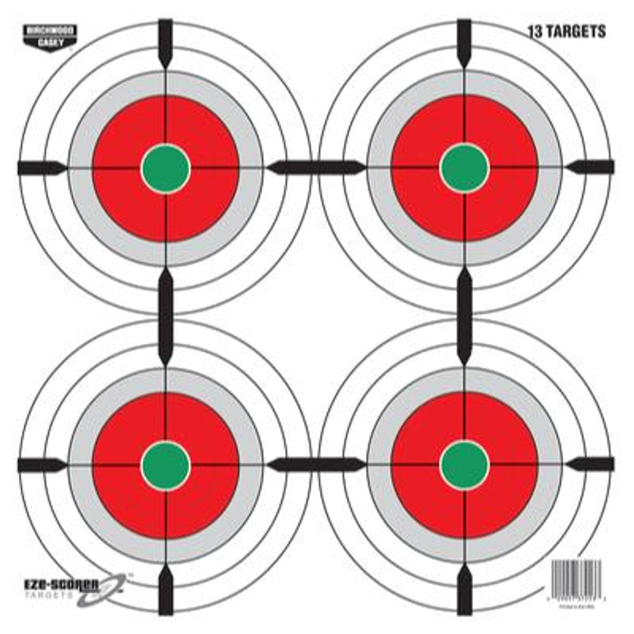 Birchwood Casey Eze-Scorer Multiple Bullseye Paper Target #37253 ...